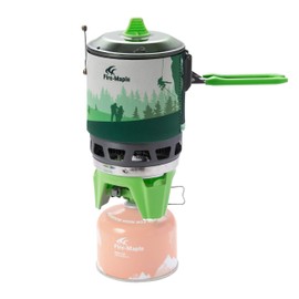 Fire-Maple "Fixed Star 3" Backpacking and Camping Stove System | Outdoor Propane Camp Cooking Gear | Portable Pot/Jet Burner Set | Ideal for Hiking, Trekking, Fishing, Hunting Trips and Emergency Use