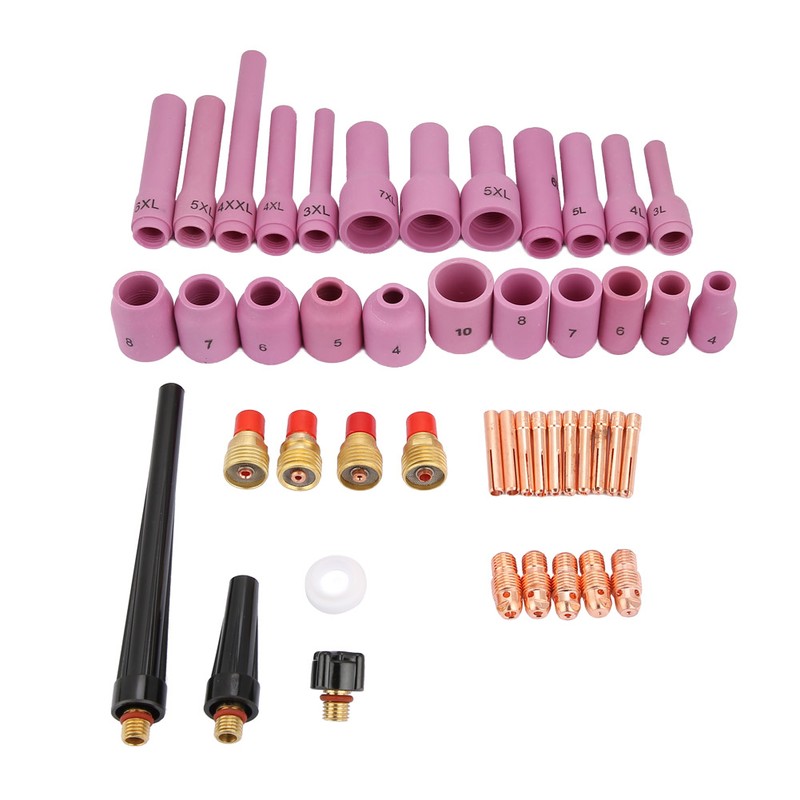 46pcs/set WP-9/20/25 Series TIG Welding Torch Consumables Accessories