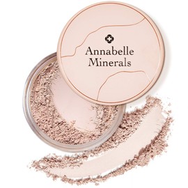 Annabelle Minerals - Matte Mineral Foundation with SPF - Natural Ingredients - Matte - Smooth Skin & Natural - Sun Protection SPF10 - For All Skin Types - Vegan - Natural Light - 10g
