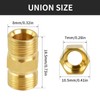 MuHize High Pressure Compression Fitting Kit - 3/16 Inch Tube