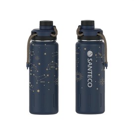 SANTECO Sports Bottle "KTWO" Series (Dark Blue)
