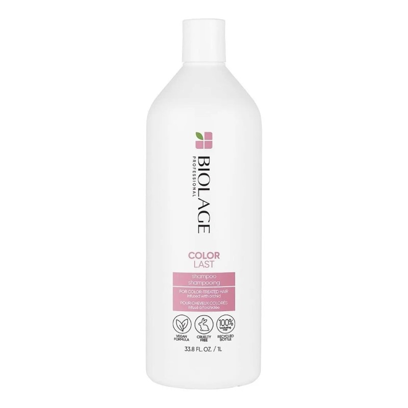 Shampoo Biolage Vegano Para Cabello Teñido Colorlast 1l