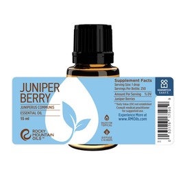 Rocky Mountain Oils - Juniper Berry - 15 ml - 100% Pure and Natural Essential Oil