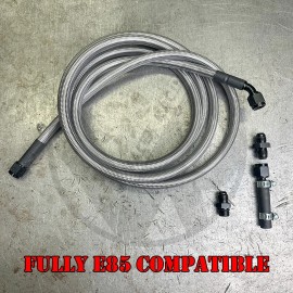 Valex Racing 94-01 Integra Stainless Steel Fuel Return Line E85 Compatible with Fittings