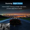 WAVANCKY 3 Channel Dash Cam Front and Rear Inside for