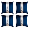 Gyulin Pack of 4,18x18 Inch Velvet Throw Pillow Covers with