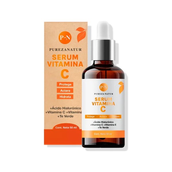 Pureza Natur Serum Vitamina C y Acido Hialuronico y Vitamina