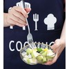 Kyraton Dinner Fork 6 Pieces, Stainless Steel 20.5cm Forks Silverware,