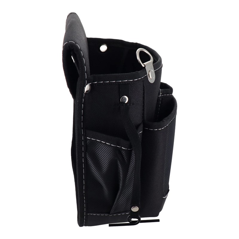 Sankyo Corporation DT-28-BK DBLTACT Waist Bag, 2 Tiers, 7.9 inches
