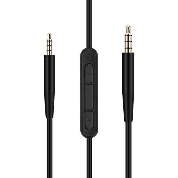 QC45 Replacement Audio Cable Cord for Bose QC25, QC35, QuietComfort