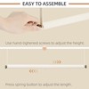 STORAGE MANIAC Adjustable Closet Rod Extender - Heavy Duty Space-Saving