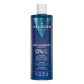 válquer Shampoo Anticaspa. Removes Dandruff Shampoo Zero; Without sulphates -400 ml