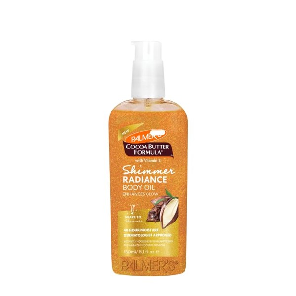  1 Pack - Cocoa Butter Formula Shimmer Body Oil