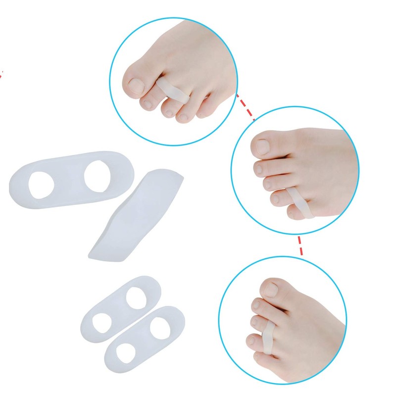 4 Toe Separator Toe Straightener Toe Caps Toe Protection Hallux