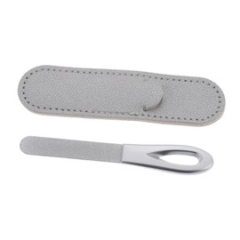 TOVINANNA 1set Double-sided Nail File Kit with Pu Case Portable Nail Shaper for Fingernails and Toenails for Travel and Home Use