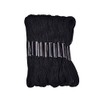 Black Embroidery Floss, 24 Skeins Embroidery Thread Friendship Bracelet String,