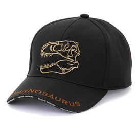 COLORATA Tyrannosaurus Skull Sports Cap (Black / One Size Fits All) Dinosaur Skeleton Hat Cap Baseball Cap Men's Gift, Black