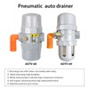 Pneumatic auto water drainer for air compressor or tank 1/2''