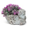 Abbott Collection Resting Cherub Planter-7" L