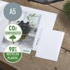 Leitz A5 Pockets, Pack of 25, Punched Plastic Sleeves, Embossed