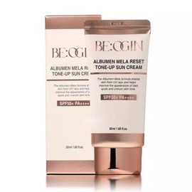 Biogene Albumin Mela Reset Tone-Up Sun Cream 50ml / 비오진 알부민 멜라 리셋 톤업 선크림 50ml