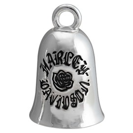 Harley-Davidson Biker Bell Black Rose