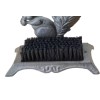 Midwest Craft House Cast Iron Boot Scraper Brush Brown Squirrel