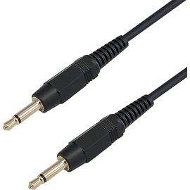 Fuji Parts Audio Cable 3.5mm Mono Mini Plug (Male) - 3.5mm Mono Mini Plug (Male) 6.6 ft (2 m) FVC-324-2m