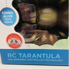 Discovery RC Spider Tarantula Discovery Kids Toys Radio Remote Control Prank Wireless LED