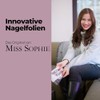Miss Sophie Nagelfolie - Brick Red - Einfarbig, Rot, Nail
