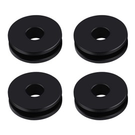 Windshield Windscreen Eyelets, 4 Piece Wind Deflector Removable Windshield Bushings Eyelets Motorcycle Parts for Road King Heritage Softail Motorcycle