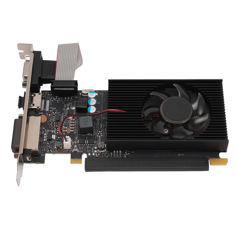 GT710 2GD3 Graphics Card, 2GB DDR3 Memory, Efficient and Quiet,