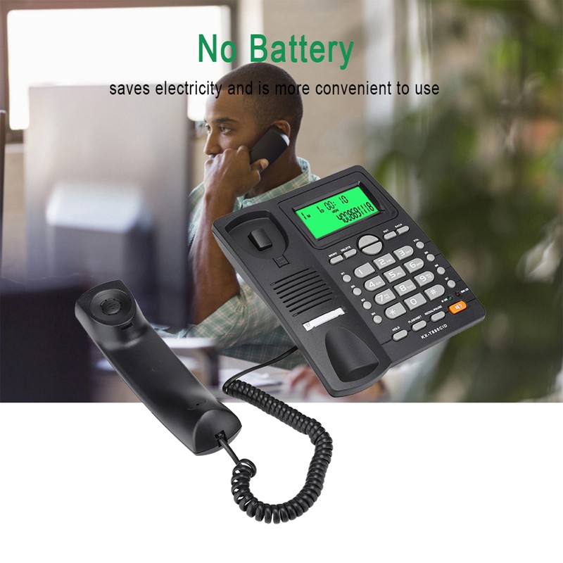 KX T880C Caller ID Display Landline Telephone No Battery Mute