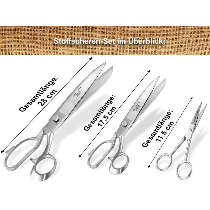 Premium Fabric Scissors Set Dressmaking Scissors Textile Scissors Craft Scissors