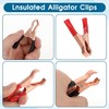 12 Pcs 50A Crocodile Clips, 80mm Copper-Plated Alligator Clips in