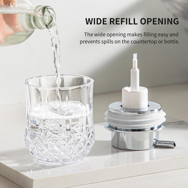 Enra Foam Soap Dispenser, Bathroom Hand Soap Dispenser