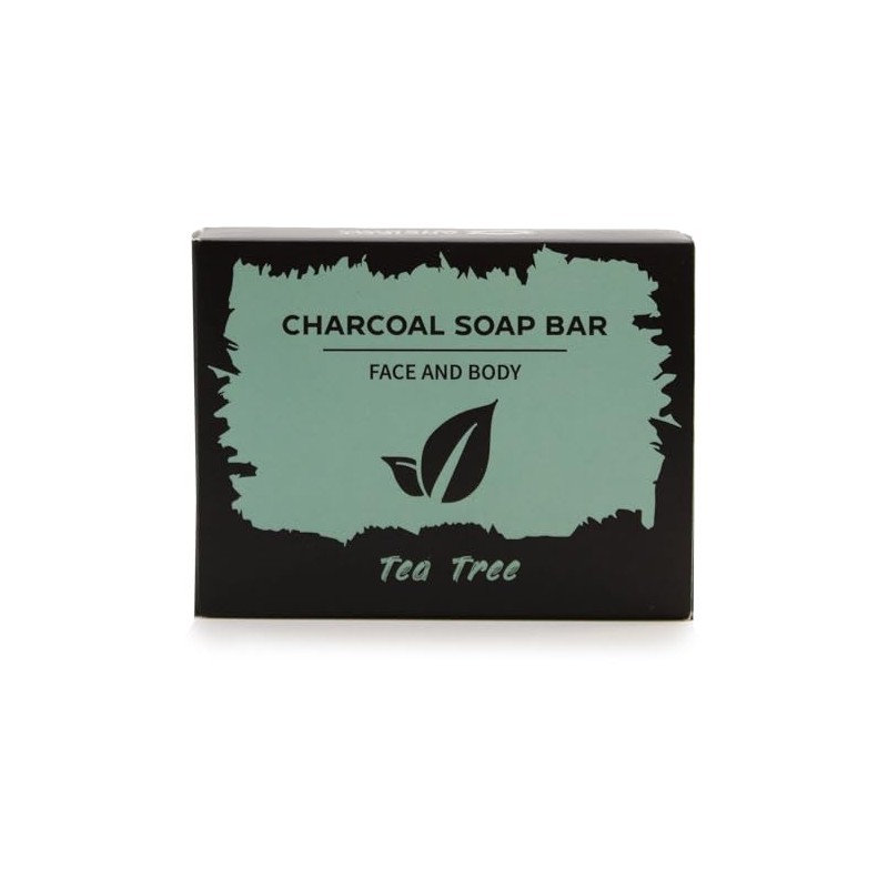 Charcoal Soap 85g - Tea Tree