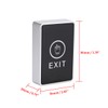 Touch to Exit Button for Door Access Control System LED