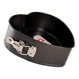 Ibili 826022 - Molde desmontable antiadherente Corazón Moka 22 cm