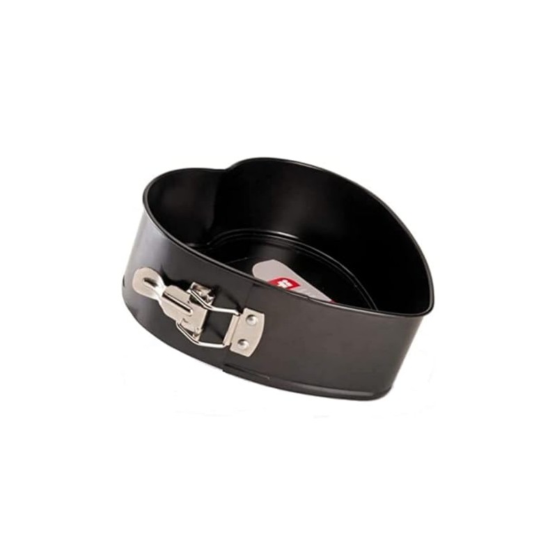 Ibili 826022 - Molde desmontable antiadherente Corazón Moka 22 cm