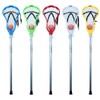 STX Lacrosse Mini Power with Aluminum Handle and Ball, Cyan,