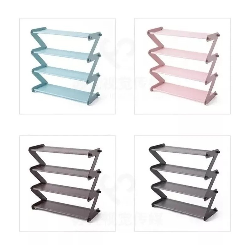 Organizador De Zapatos 4 Niveles Para 8 Muebles Almacenaje