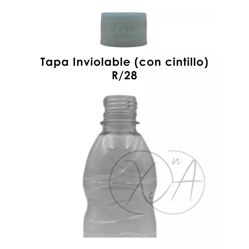 Xena Botella Agua Juguero Pet 350 Ml Tapa Seguridad Colores