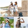 JUPSK Sun Hats for Women, Wide Brim Women's Summer Fishing