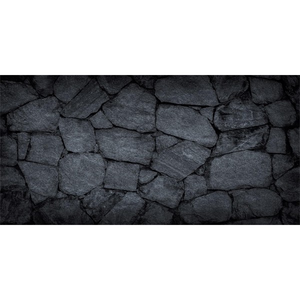MIRRORANG Rock Aquarium Background Dark Grey Stone Aquarium Poster Background