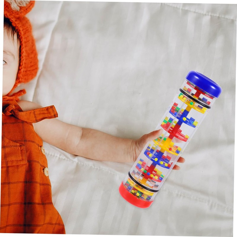 Kisangel 2pcs Rain Stick for Musical Educational Instrument Sensory Development