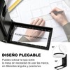 Lupa LED 5X‑25X plegable con soporte – modelo 7058B