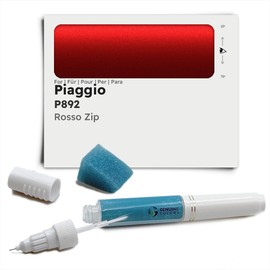 Genuine Colors Lackstift Rosso Zip P892 für Piaggio Rot