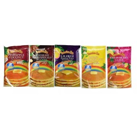 Hawaiian Sun 5 Flavor Pack Assorted Pancake Mix