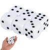 fogman Large Dice Dice Jumbo Dice, 25mm Size, Set of
